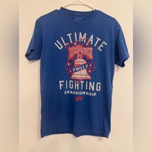UFC Blue Ultimate Fighting Championship Tee -PHILLY